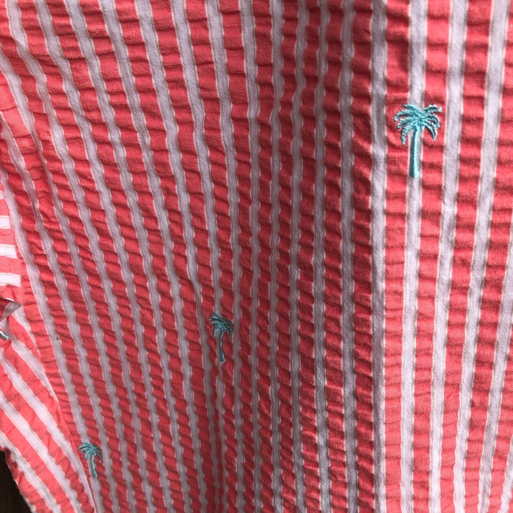 Gap Body Seersucker Capri Pants - Picture 2 of 5